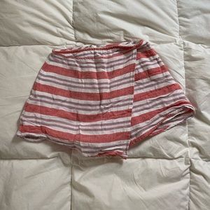 Lovers + Friends striped skort